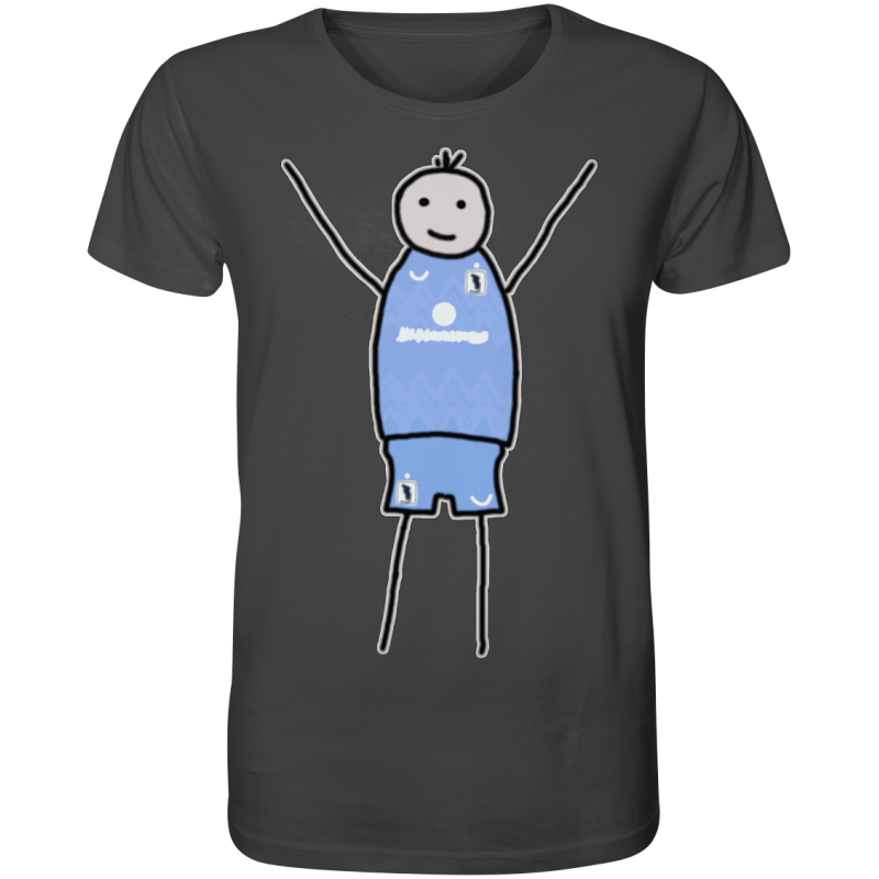 München Fan-T-Shirt Strichmännchen - Organic Shirt
