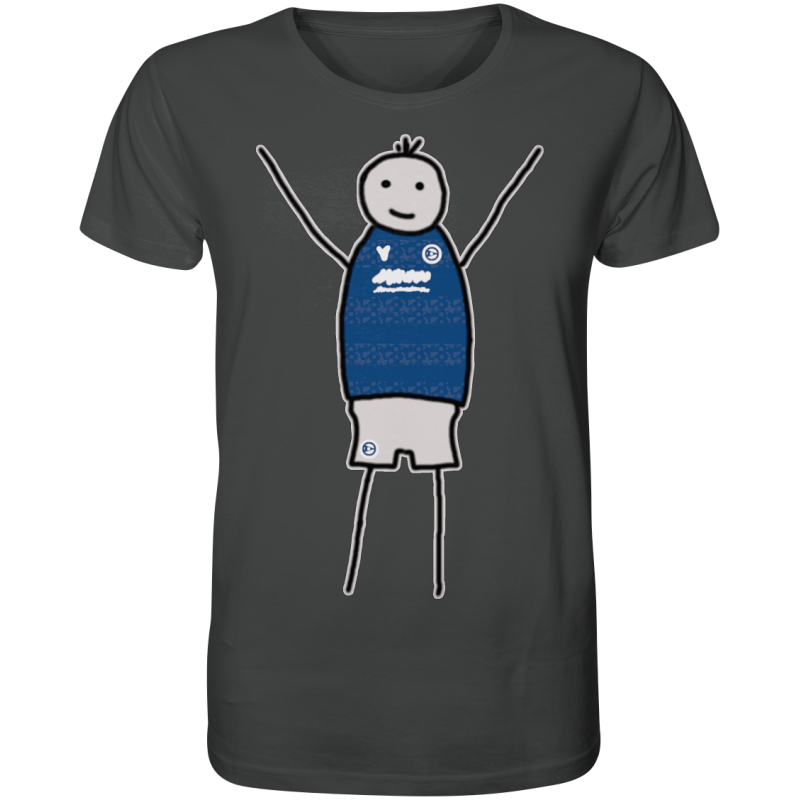 Bielefeld Fan-T-Shirt Strichmännchen - Organic Shirt