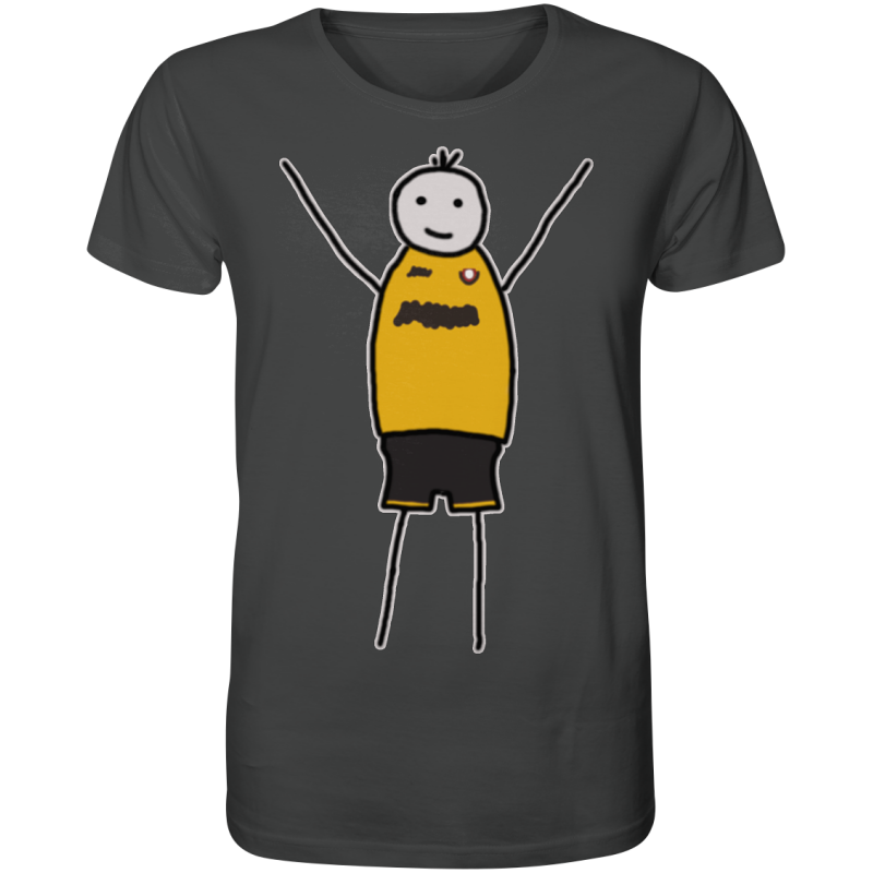 Dresden Fan-T-Shirt Strichmännchen - Organic Shirt