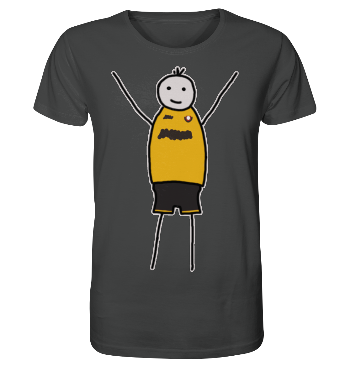 Dresden Fan-T-Shirt Strichmännchen - Organic Shirt Dresden Fan-T-Shirt Strichmännchen - Organic Shirt