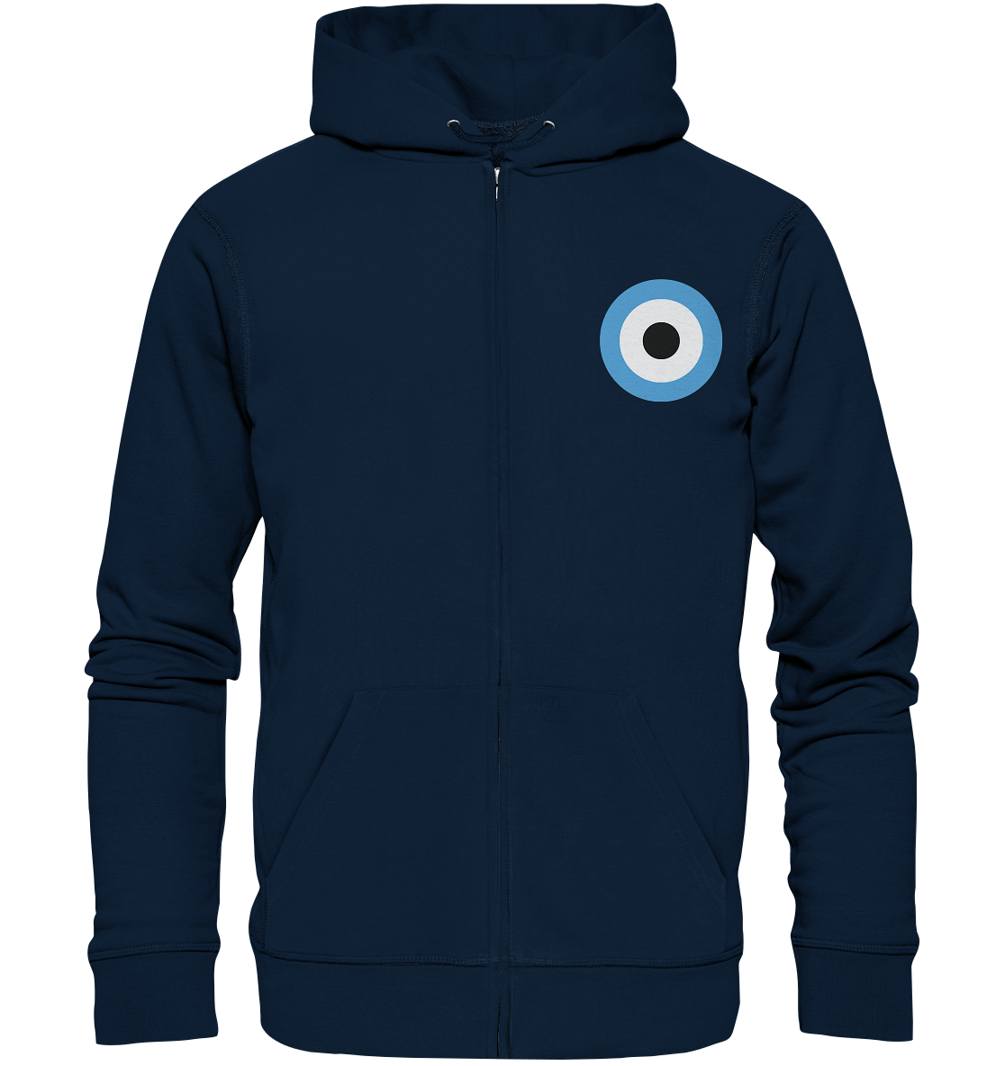 München Fan-Zipper Kokarde klein - Organic Zipper München Fan-Zipper Kokarde klein - Organic Zipper