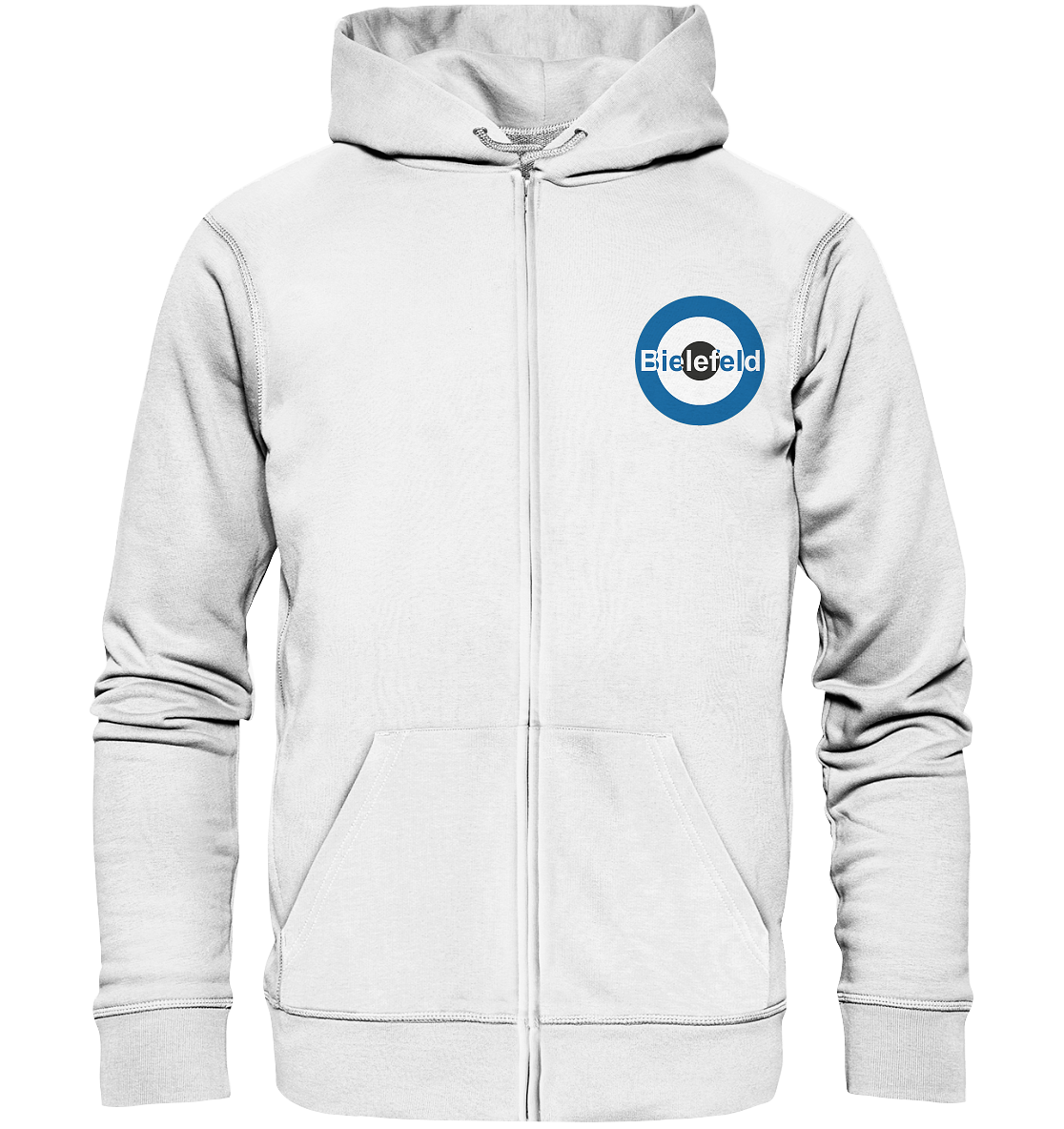 Bielefeld Fan-Zipper Kokarde klein "Bielefeld" - Organic Zipper Bielefeld Fan-Zipper Kokarde klein "Bielefeld" - Organic Zipper