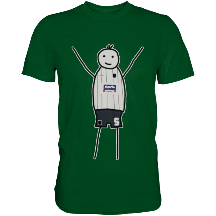 Ulm Fan T-Shirt Strichmännchen - Premium Shirt