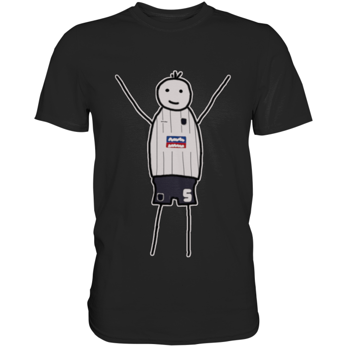 Ulm Fan T-Shirt Strichmännchen - Premium Shirt
