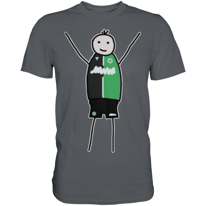 Hannover Fan-T-Shirt Strichmännchen - Premium Shirt