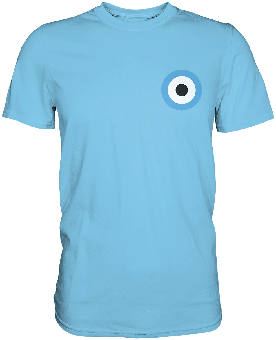 München Fan T-Shirt Kokarde klein - Premium Shirt München Fan T-Shirt Kokarde klein - Premium Shirt