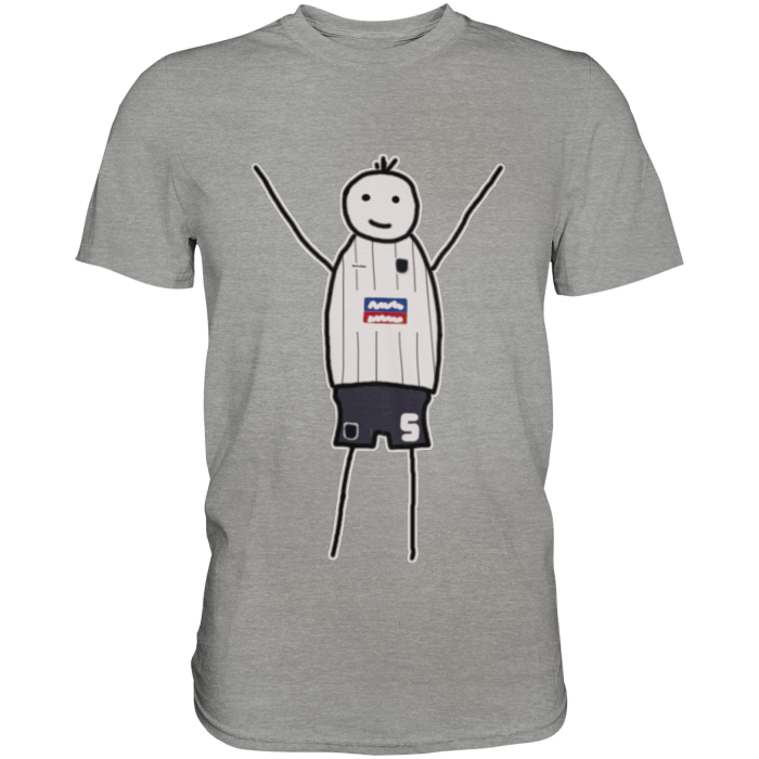 Ulm Fan T-Shirt Strichmännchen - Premium Shirt