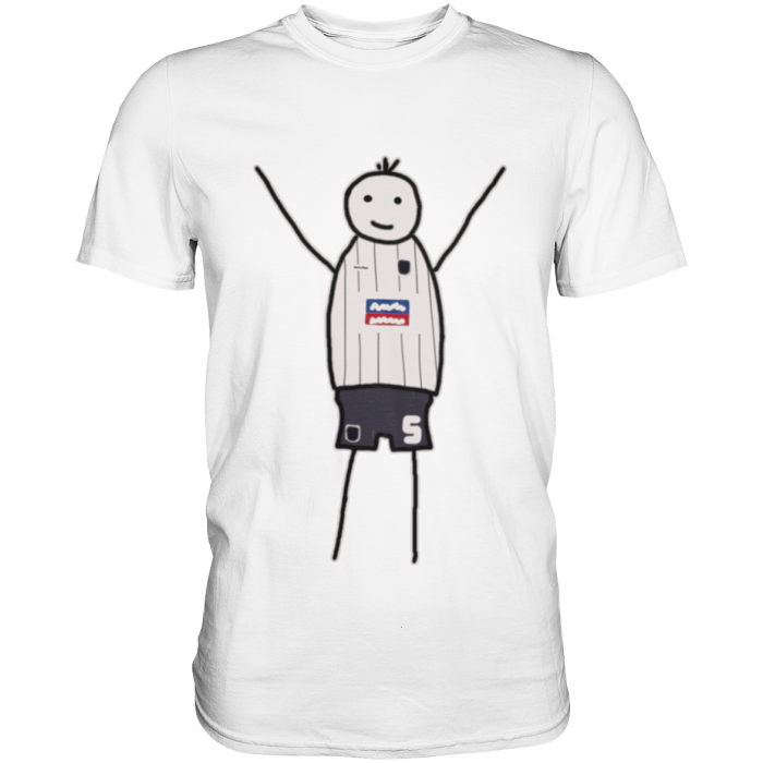 Ulm Fan T-Shirt Strichmännchen - Premium Shirt