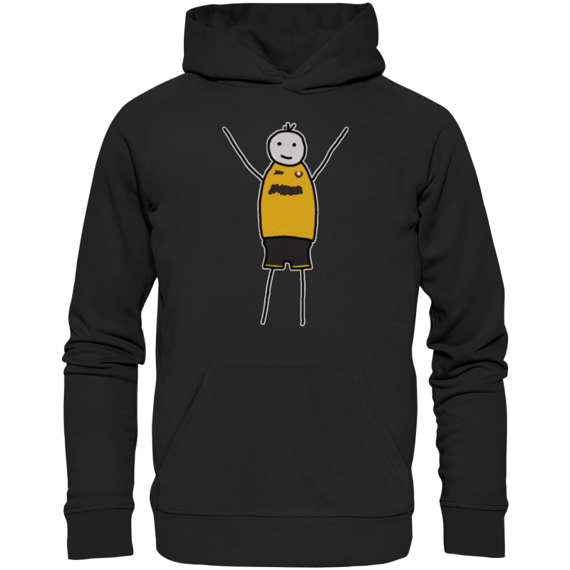 Dresden Fan-Hoodie Strichmännchen - Premium Unisex Hoodie