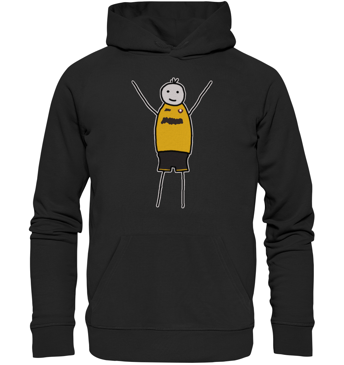 Dresden Fan-Hoodie Strichmännchen - Premium Unisex Hoodie Dresden Fan-Hoodie Strichmännchen - Premium Unisex Hoodie