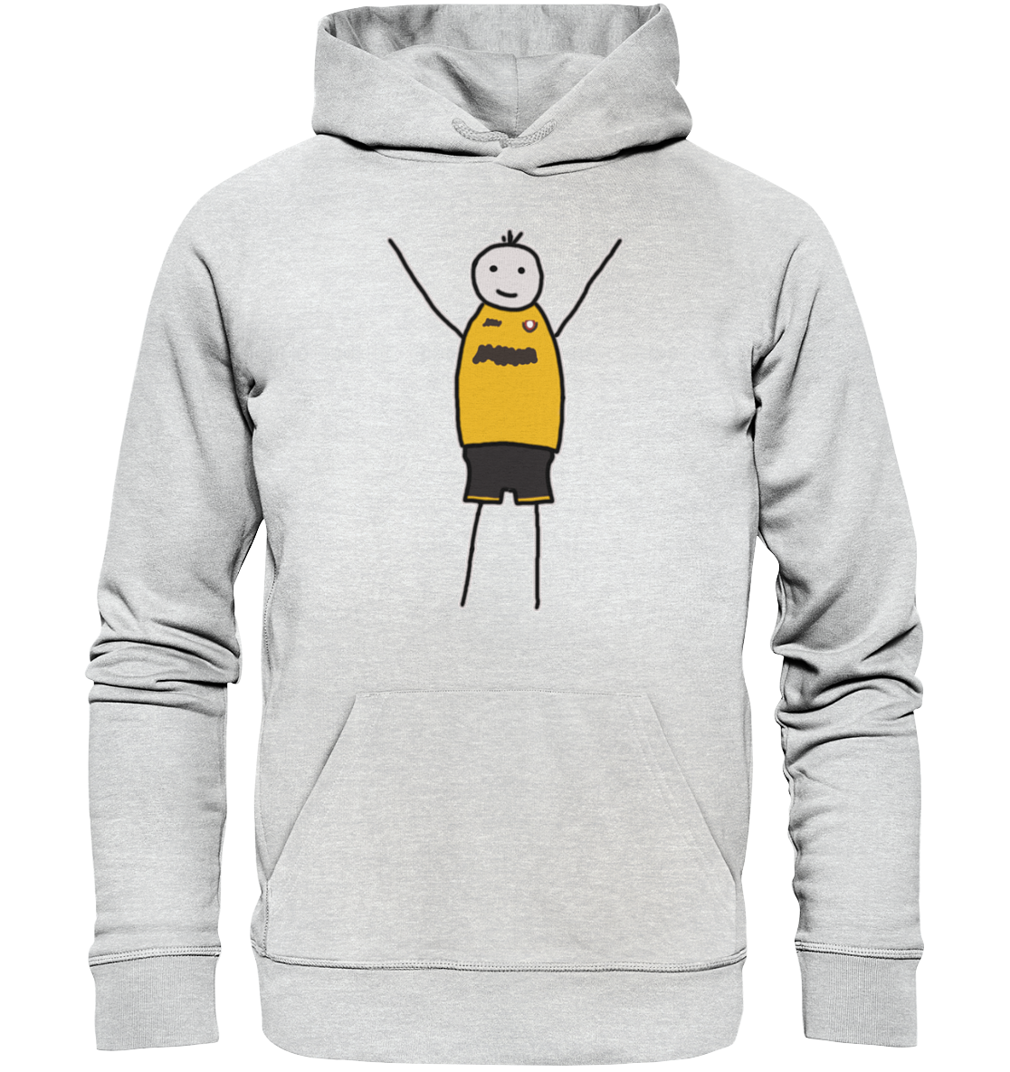Dresden Fan-Hoodie Strichmännchen - Premium Unisex Hoodie Dresden Fan-Hoodie Strichmännchen - Premium Unisex Hoodie