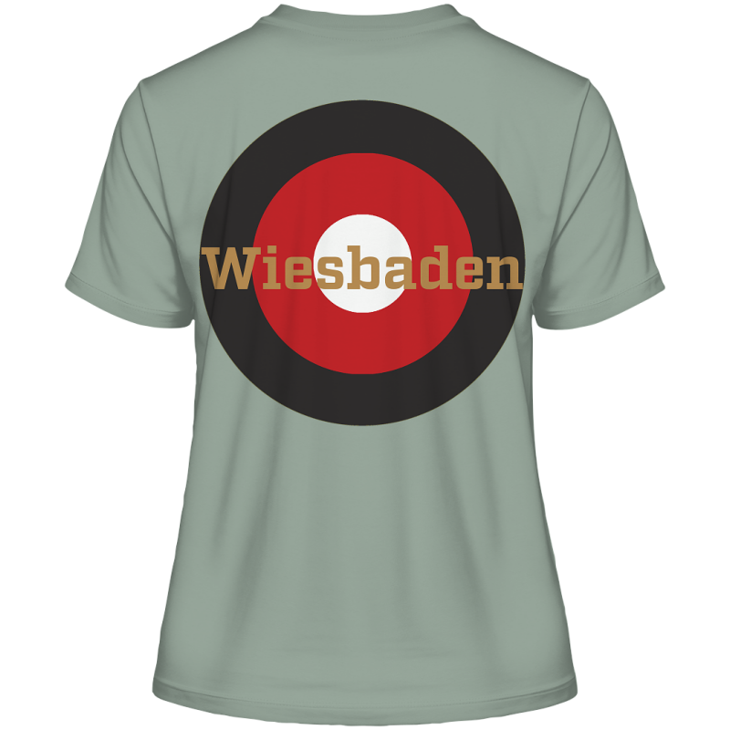 Wehen Wiesbaden Fan-T-Shirt Kokarde beidseitig "Wiesbaden" - Fitted Ladies Organic Shirt Wehen Wiesbaden Fan-T-Shirt Kokarde beidseitig "Wiesbaden" - Fitted Ladies Organic Shirt