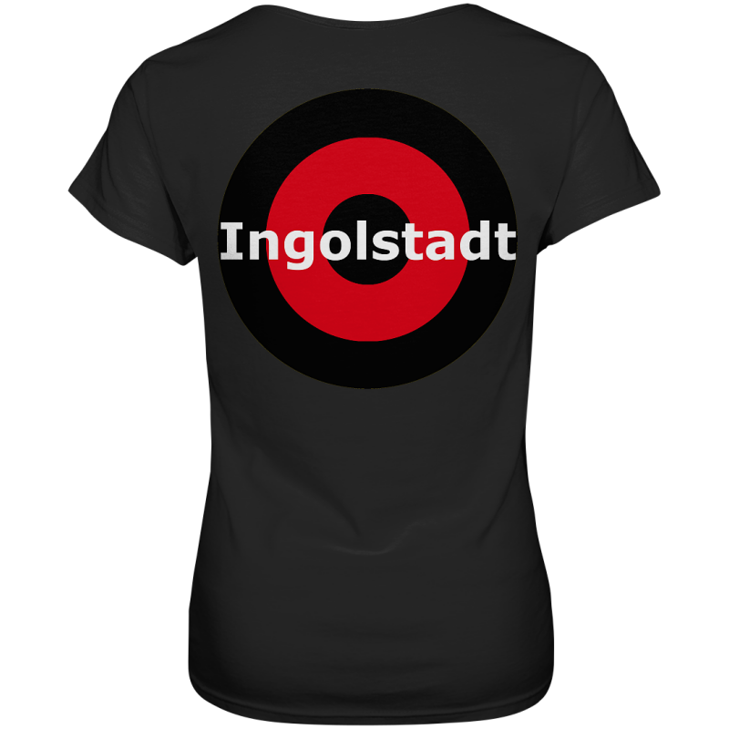 Ingolstadt Fan-T-Shirt Kokarde beidseitig "Ingolstadt" - Ladies Premium Shirt
