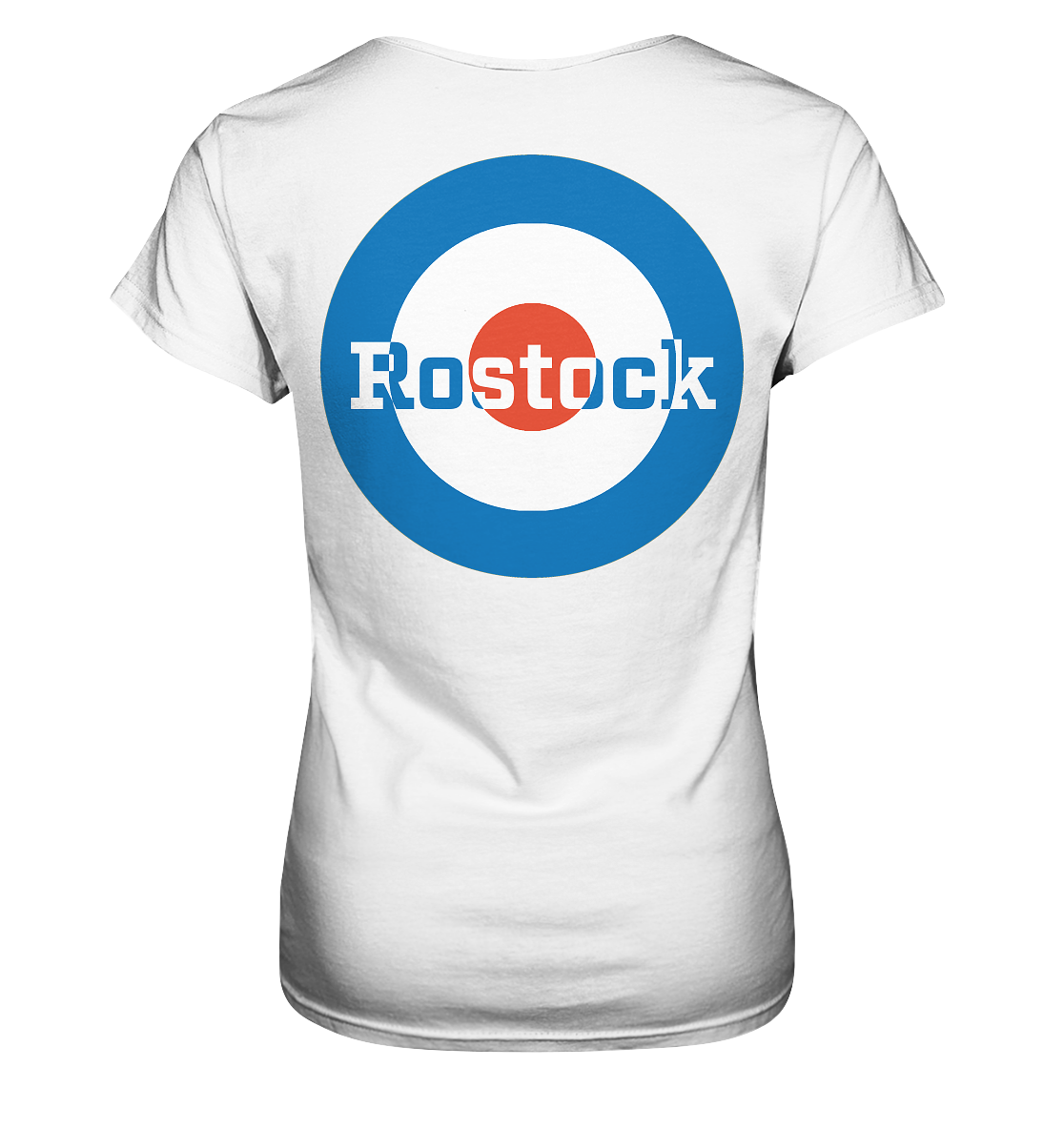 Rostock Fan-T-Shirt zweiseitiger Druck "Rostock" - Ladies Premium Shirt Rostock Fan-T-Shirt zweiseitiger Druck "Rostock" - Ladies Premium Shirt