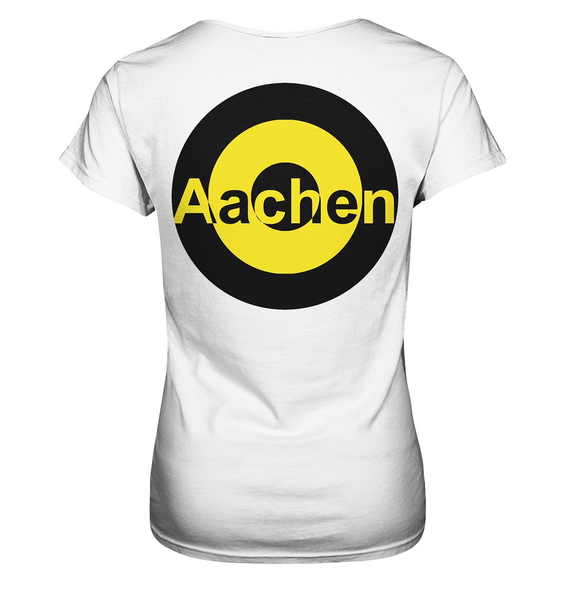 Aachen Fan-T-Shirt Kokarde beidseitig "Aachen" - Ladies Premium Shirt Aachen Fan-T-Shirt Kokarde beidseitig "Aachen" - Ladies Premium Shirt