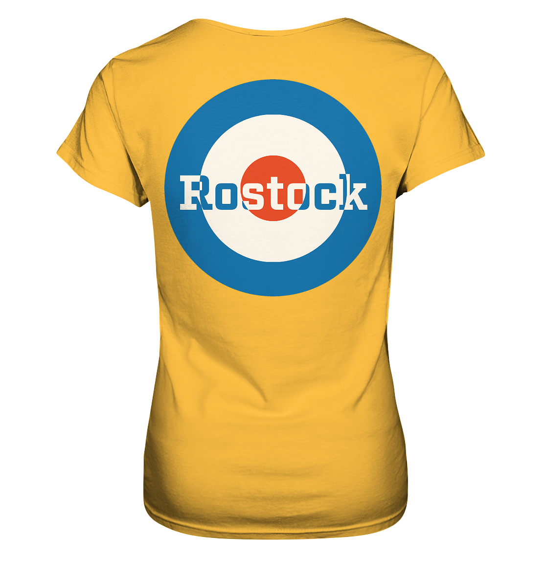 Rostock Fan-T-Shirt zweiseitiger Druck "Rostock" - Ladies Premium Shirt Rostock Fan-T-Shirt zweiseitiger Druck "Rostock" - Ladies Premium Shirt