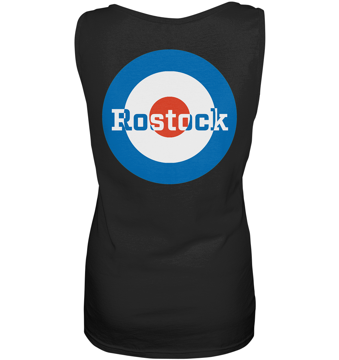 Rostock Fan-T-Shirt zweiseitiger Druck "Rostock" - Ladies Tank-Top Rostock Fan-T-Shirt zweiseitiger Druck "Rostock" - Ladies Tank-Top