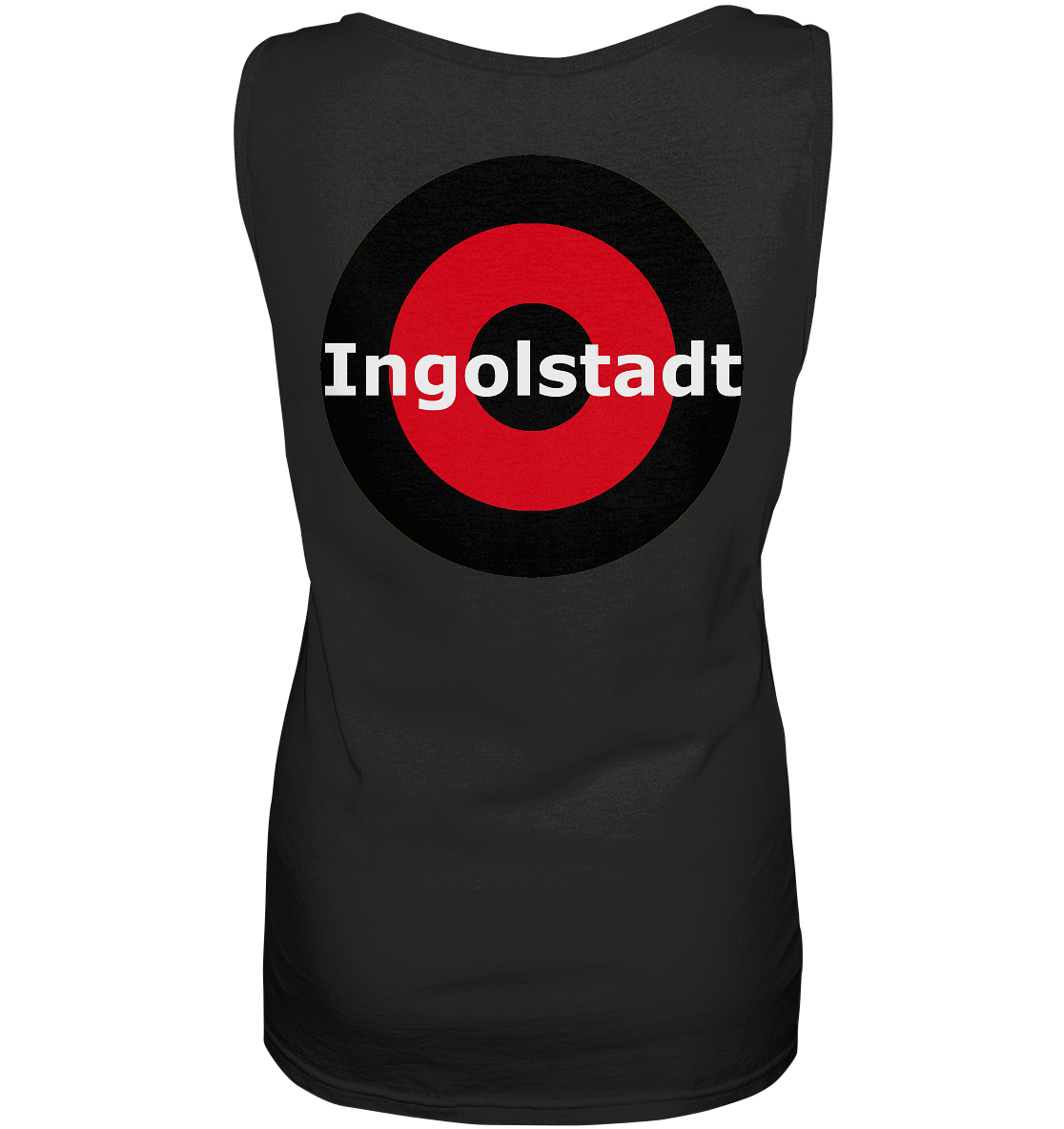 Ingolstadt Fan-T-Shirt Kokarde beidseitig "Ingolstadt" - Ladies Tank-Top Ingolstadt Fan-T-Shirt Kokarde beidseitig "Ingolstadt" - Ladies Tank-Top
