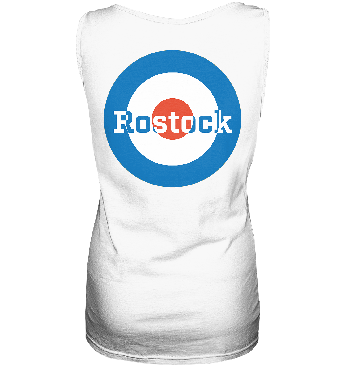 Rostock Fan-T-Shirt zweiseitiger Druck "Rostock" - Ladies Tank-Top Rostock Fan-T-Shirt zweiseitiger Druck "Rostock" - Ladies Tank-Top