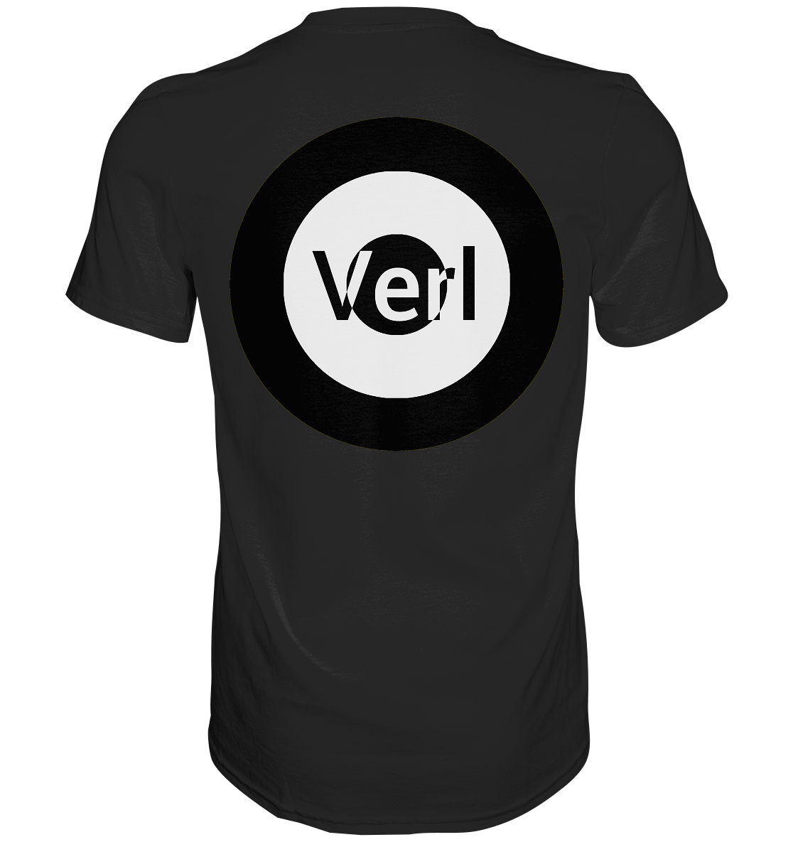 Verl Fan-T-Shirt Kokarde beidseitig "Verl" - Premium Shirt Verl Fan-T-Shirt Kokarde beidseitig "Verl" - Premium Shirt