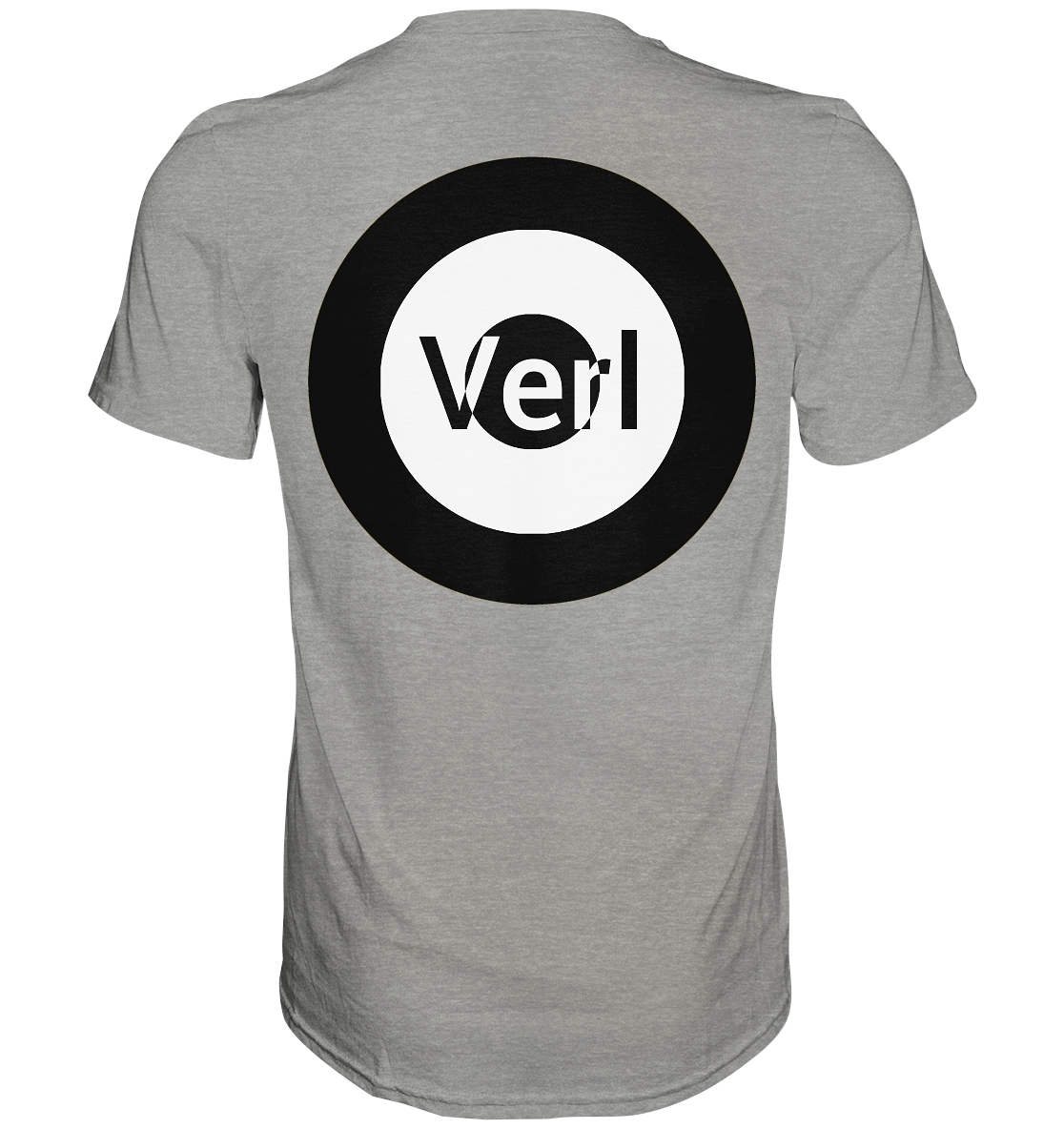 Verl Fan-T-Shirt Kokarde beidseitig "Verl" - Premium Shirt Verl Fan-T-Shirt Kokarde beidseitig "Verl" - Premium Shirt