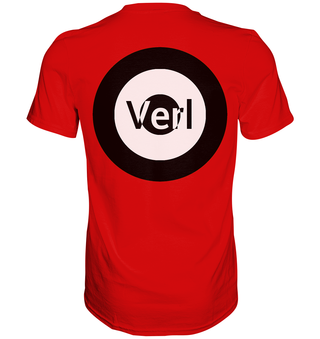 Verl Fan-T-Shirt Kokarde beidseitig "Verl" - Premium Shirt Verl Fan-T-Shirt Kokarde beidseitig "Verl" - Premium Shirt