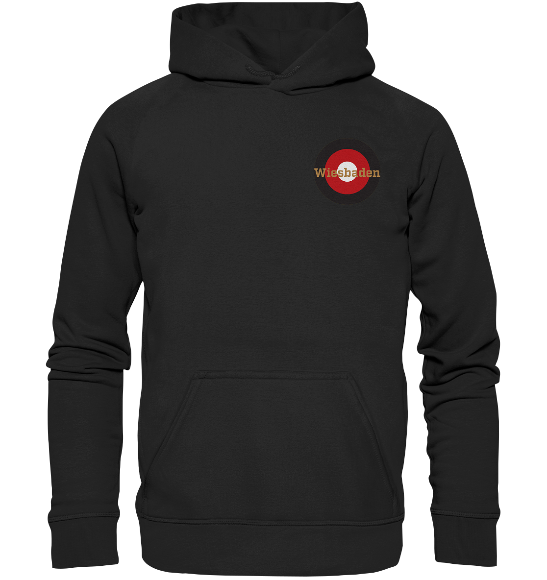 Wehen Wiesbaden Fan-Hoodie Kokarde beidseitig "Wiesbaden" - Basic Unisex Hoodie Wehen Wiesbaden Fan-Hoodie Kokarde beidseitig "Wiesbaden" - Basic Unisex Hoodie