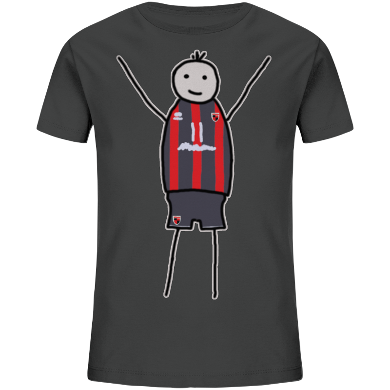 Ingolstadt Fan-T-Shirt Strichmännchen - Kids Organic Shirt