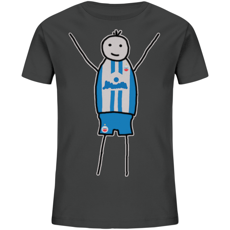 Rostock Fan-T-Shirt Strichmännchen - Kids Organic Shirt Rostock Fan-T-Shirt Strichmännchen - Kids Organic Shirt