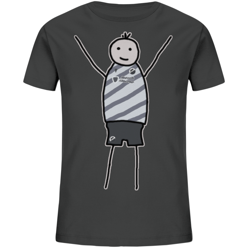 Sandhausen Fan-T-Shirt Strichmännchen - Kids Organic Shirt