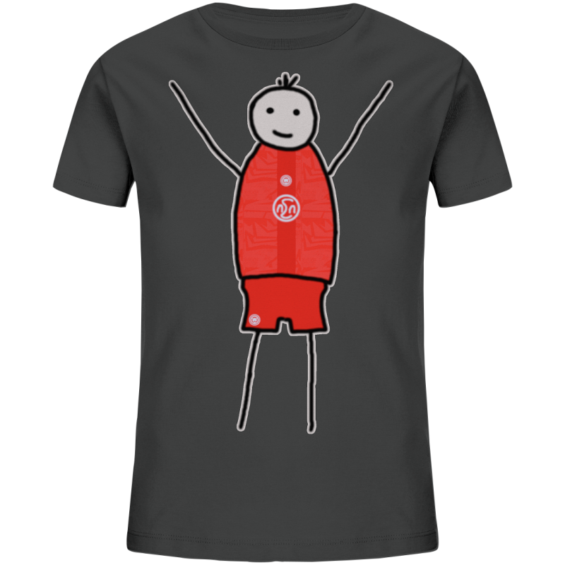 Essen Fan-T-Shirt Strichmännchen - Kids Organic Shirt