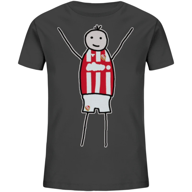 Cottbus Fan-T-Shirt Strichmännchen - Kids Organic Shirt