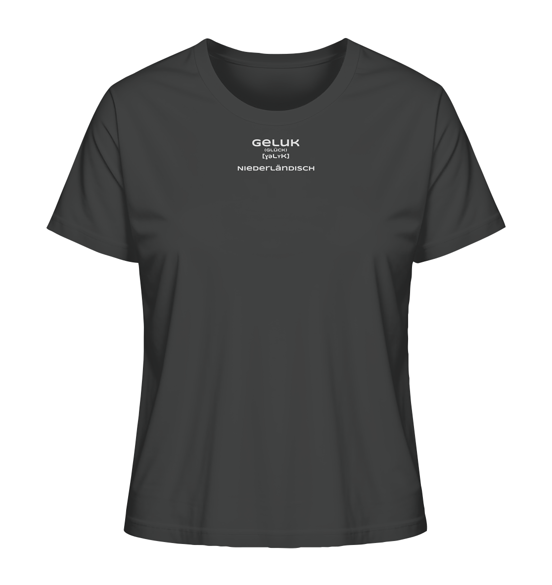 Geluk - Ladies Organic Shirt Geluk - Ladies Organic Shirt