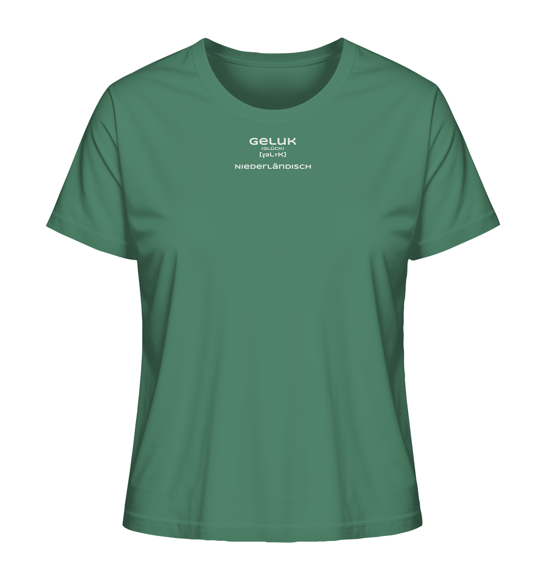 Geluk - Ladies Organic Shirt Geluk - Ladies Organic Shirt
