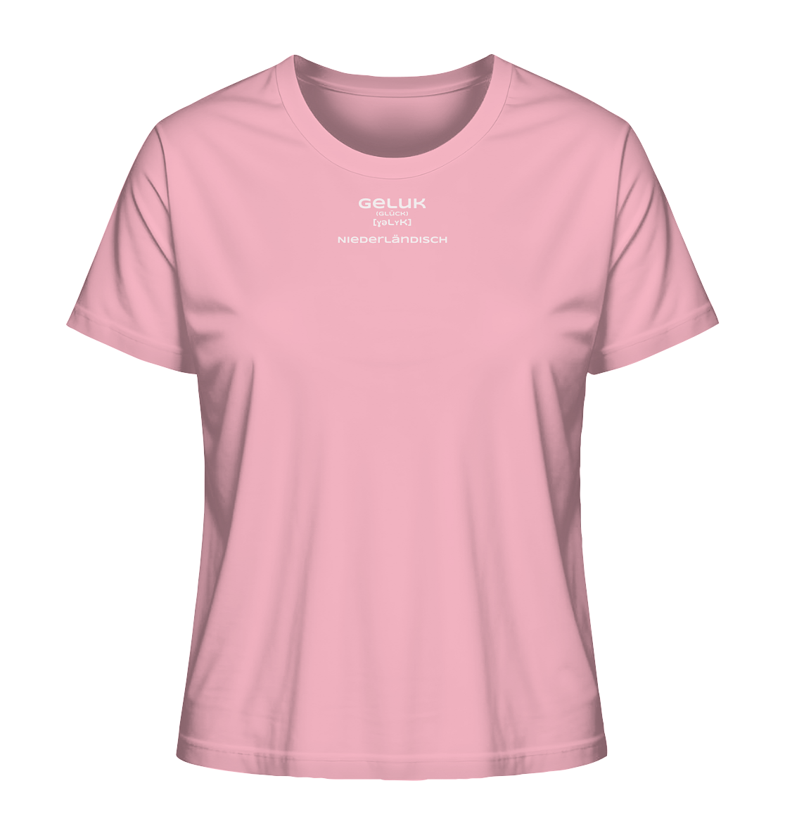 Geluk - Ladies Organic Shirt Geluk - Ladies Organic Shirt