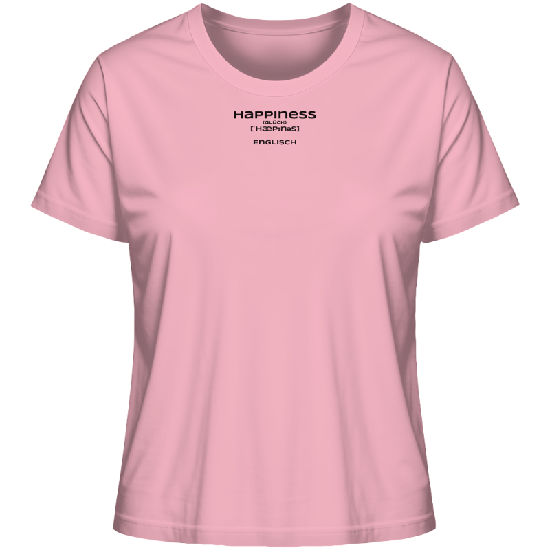 Happiness - Ladies Organic Shirt