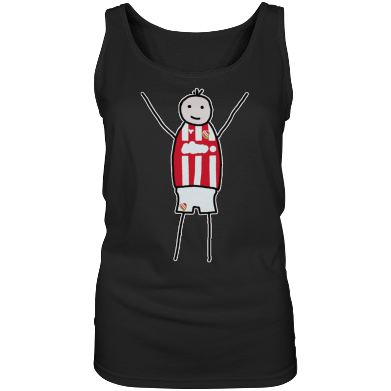 Cottbus Fan-T-Shirt Strichmännchen - Ladies Tank-Top