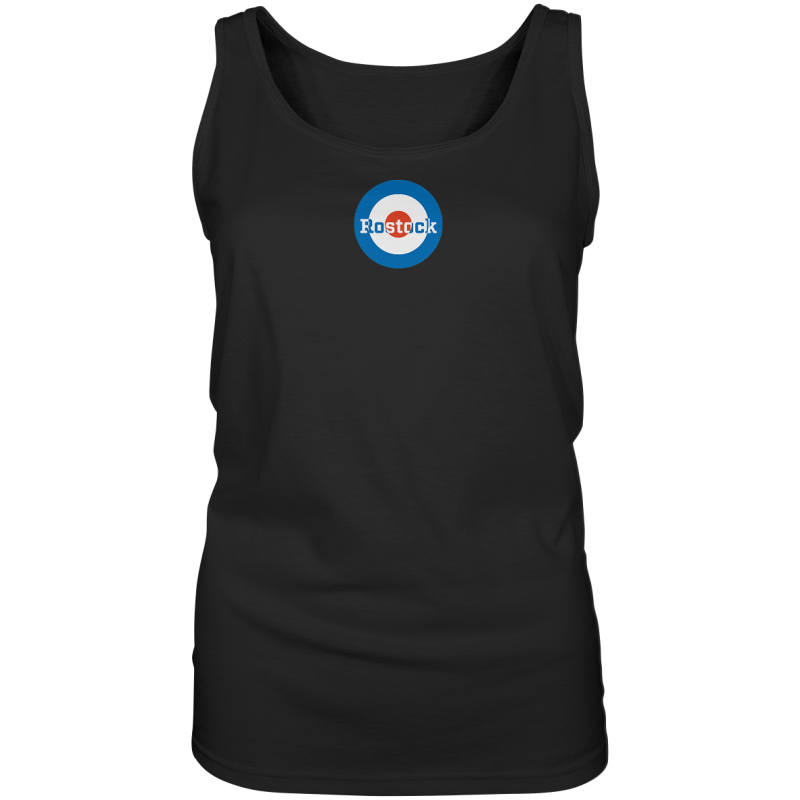 Rostock Fan T-Shirt Kokarde klein "Rostock" - Ladies Tank-Top Rostock Fan T-Shirt Kokarde klein "Rostock" - Ladies Tank-Top