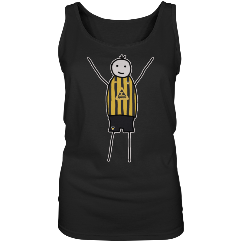 Aachen Fan-T-Shirt Strichmännchen - Ladies Tank-Top