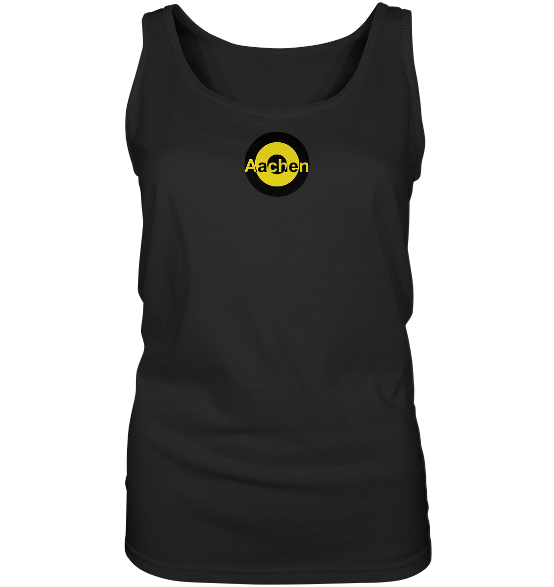 Aachen Fan T-Shirt Kokarde klein "Aachen" - Ladies Tank-Top Aachen Fan T-Shirt Kokarde klein "Aachen" - Ladies Tank-Top