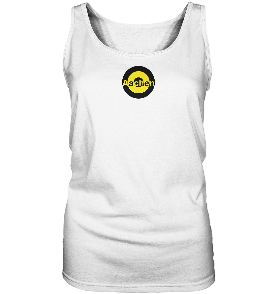 Aachen Fan T-Shirt Kokarde klein "Aachen" - Ladies Tank-Top Aachen Fan T-Shirt Kokarde klein "Aachen" - Ladies Tank-Top