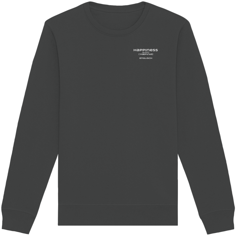 Happiness - Organic Basic Unisex Sweatshirt