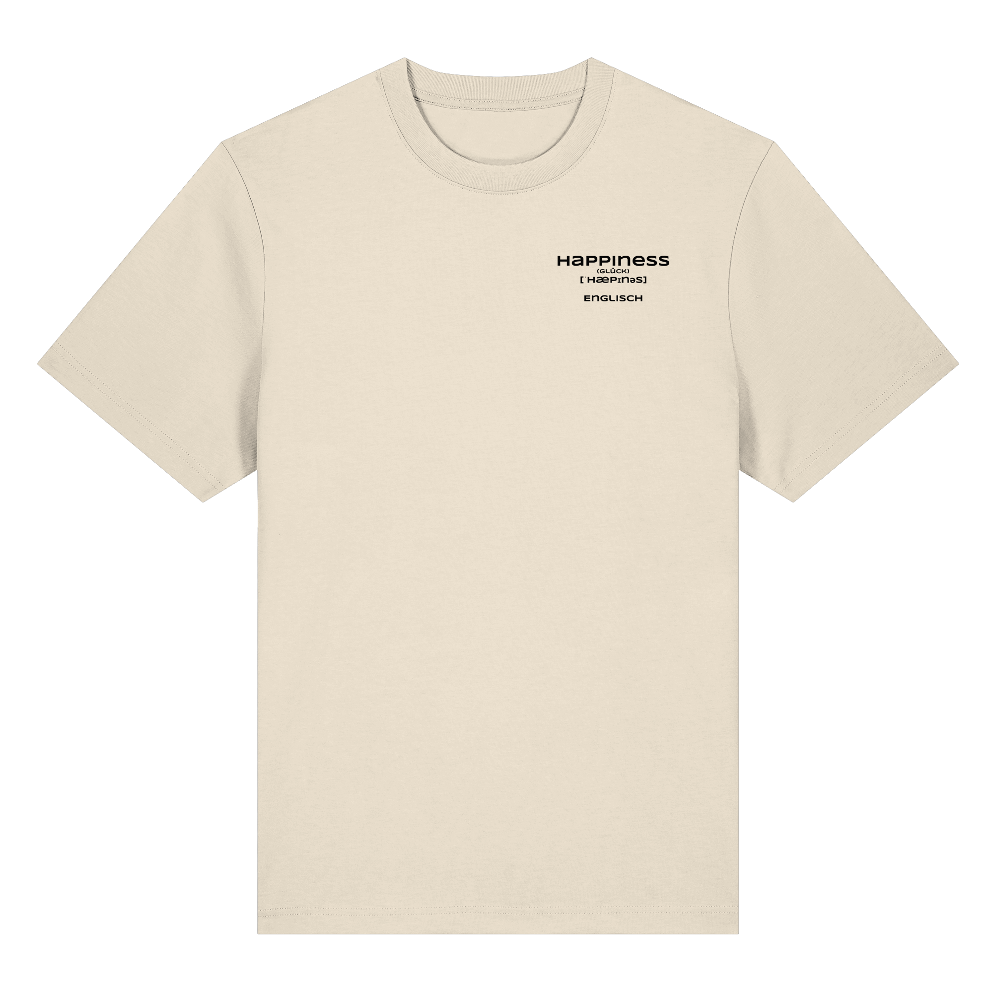 Happiness - Organic Heavy T-Shirt Happiness - Organic Heavy T-Shirt