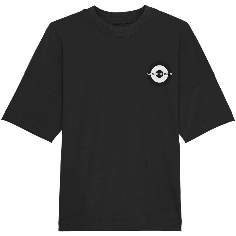 Sandhausen Fan T-Shirt Kokarde klein Kopie - Organic Oversize Shirt