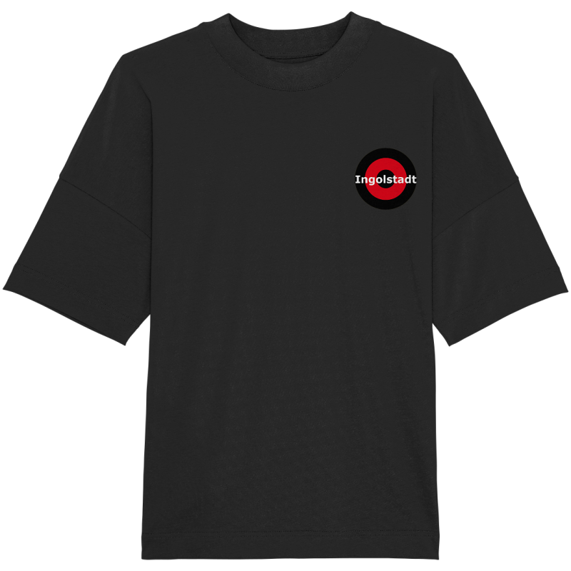 Ingolstadt Fan T-Shirt Kokarde klein "Ingolstadt" - Organic Oversize Shirt