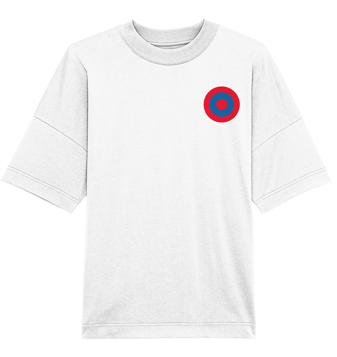 Unterhaching Fan-T-Shirt Kokarde klein - Organic Oversize Shirt Unterhaching Fan-T-Shirt Kokarde klein - Organic Oversize Shirt