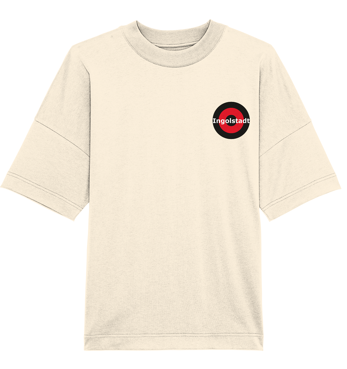 Ingolstadt Fan T-Shirt Kokarde klein "Ingolstadt" - Organic Oversize Shirt Ingolstadt Fan T-Shirt Kokarde klein "Ingolstadt" - Organic Oversize Shirt