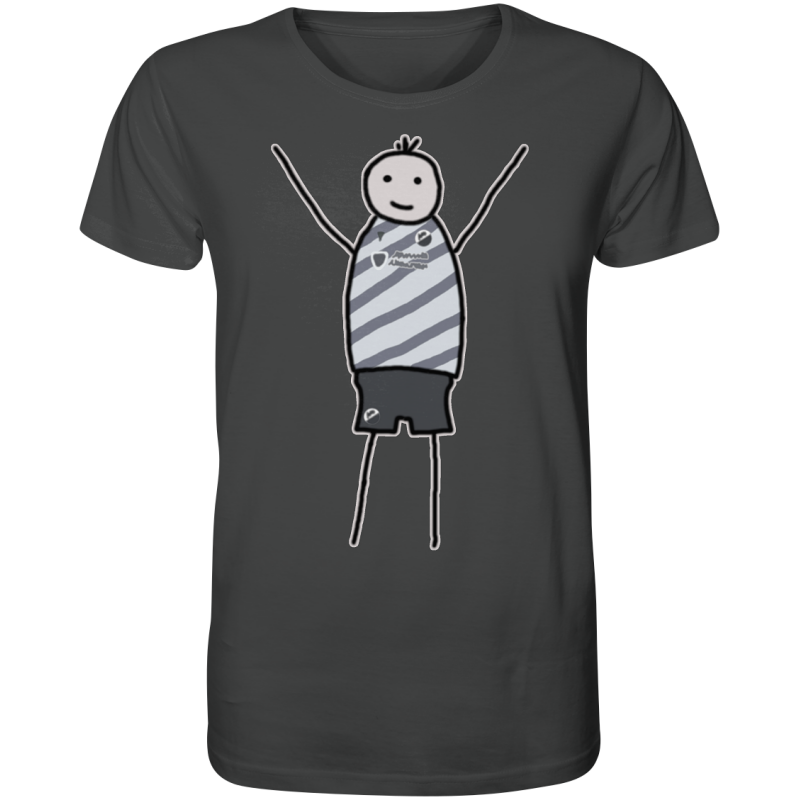 Sandhausen Fan-T-Shirt Strichmännchen - Organic Shirt