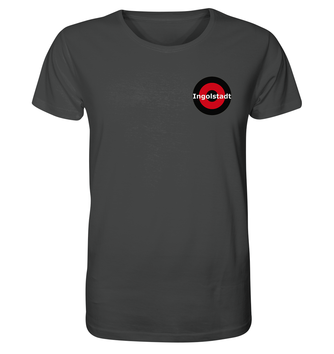 Ingolstadt Fan T-Shirt Kokarde klein "Ingolstadt" - Organic Shirt Ingolstadt Fan T-Shirt Kokarde klein "Ingolstadt" - Organic Shirt