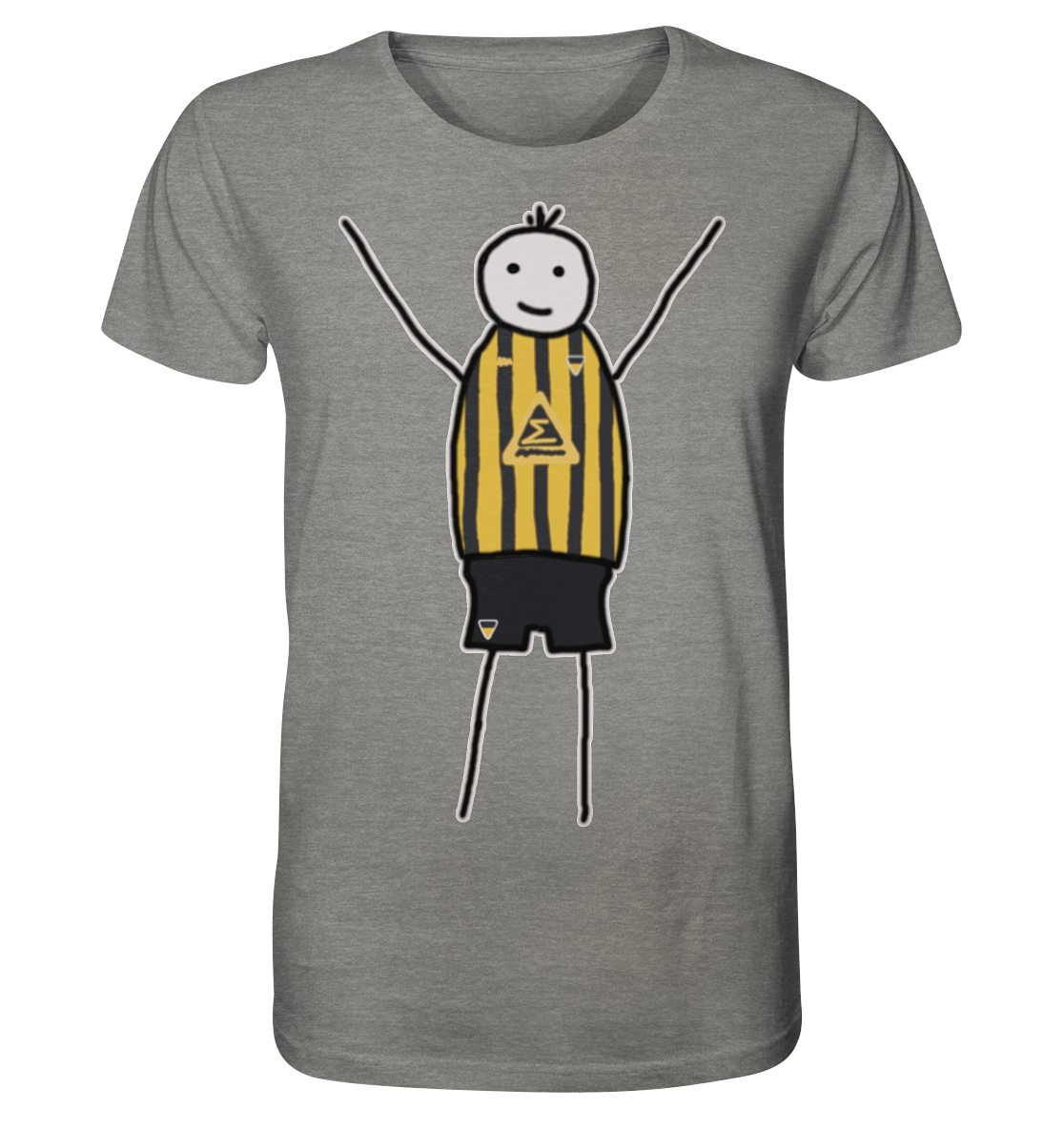 Aachen Fan-T-Shirt Strichmännchen - Organic Shirt Aachen Fan-T-Shirt Strichmännchen - Organic Shirt